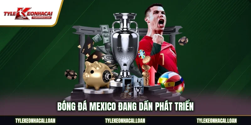 Bóng đá Mexico đang dần phát triển
