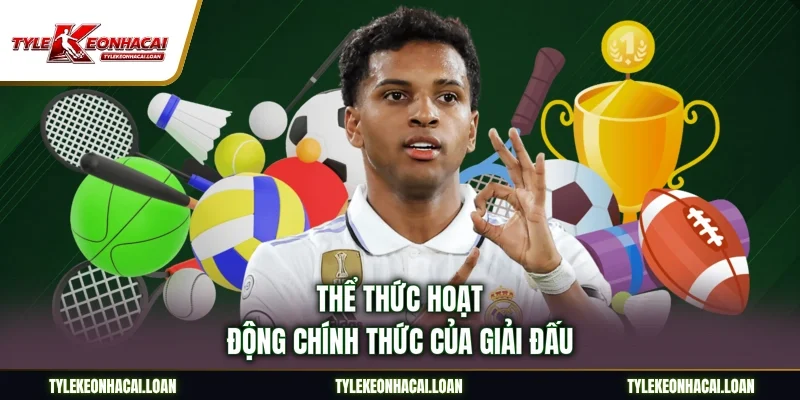 Thể thức hoạt động chính thức của giải đấu